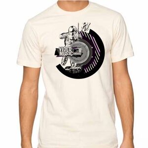 Vintage MTV Video Music Awards The Ultimate Lifebeat Moonman Tee Size M NWT